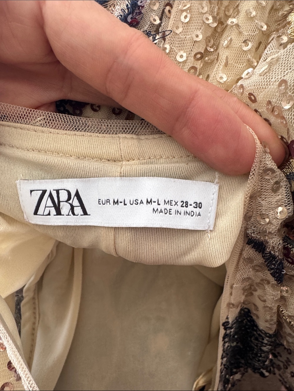 ZARA Limited Edition Sequin Dress - Picture 8 of 10